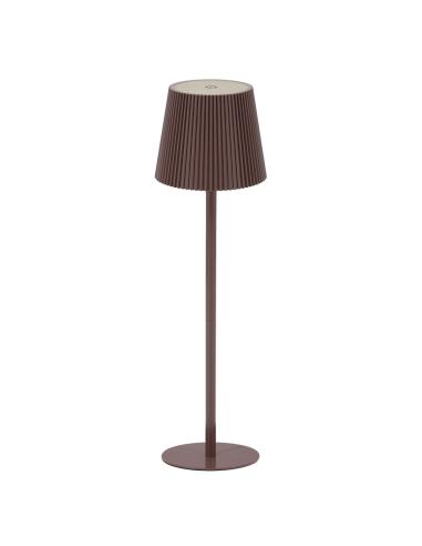 SOBREMESA-PIE SUNSET MARRON LED 5W - BATERIA RECAGABLE