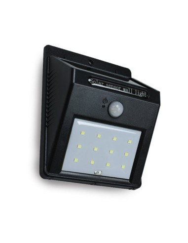 Aplique solar LED detector presencia - Imagen 1