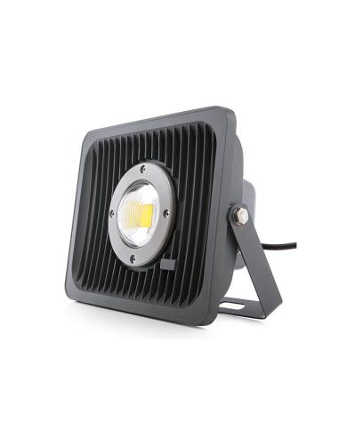 Foco Proyector LED 50W  3400Lm 4200ºK IP65 Ángulo Reducido  [MG-PLAR50W-W]