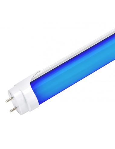 Tubo LED T8 18W 1.500Lm 120Cm Difusor Opal - Azul  [NE-T8-1200-18W-B-O]