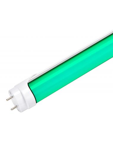 Tubo LED T8 18W 1.500Lm 120Cm Difusor Opal - Verde  [NE-T8-1200-18W-G-O]