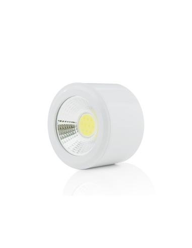Foco Downlight LED Superficie 5W 450Lm 6000ºK Circular  [BF-MZ5001-5W-W-CW]
