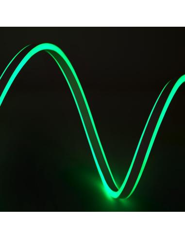 Manguera LED "Neon LED" 12W Emisión Lateral Doble 220-230VAC 12W/M x1M  [WM-SMD2835-NFD-120-G]