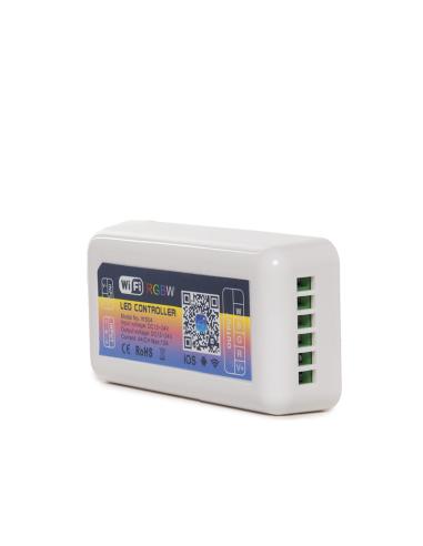 Controlador Wifi Tira LED RGB/Blanco - Compatible Alexa