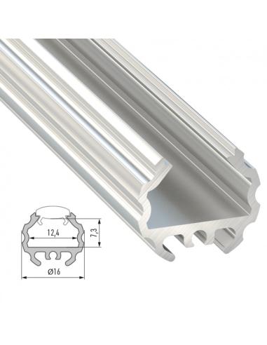 Perfíl Aluminio Tipo MICO 2,02M