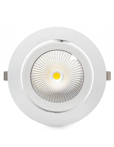 Foco Downlight LED 30W  3000Lm 4200ºK Orientable UGR19  [JW-30W-G-W]