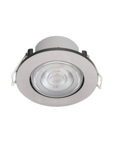 Downlight LED Philips "Taragon" Circular 4,5W 380Lm Niquelado 2700K [PH-929002374720]