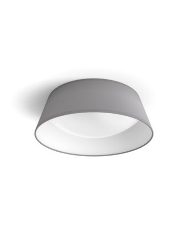 Plafón LED Philips "Dawn" Circular 14W 1000Lm Gris 3000K [PH-929002514901]