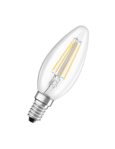 Bombilla LED LEDVANCE B E14 Transparente 2,5W 470Lm 2700K IP20  300 ° [LV-4058075747821]