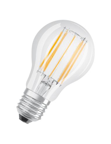 Bombilla LED LEDVANCE A E27 Transparente 11W 1521Lm 2700K Regulable IP20  300 ° [LV-4058075758742]