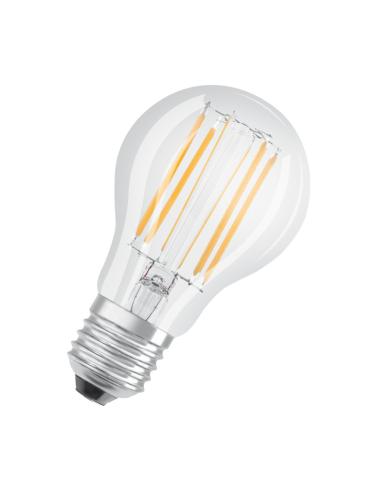 Bombilla LED LEDVANCE A E27 Transparente 7,5W 1055Lm 2700K Regulable IP20  300 ° [LV-4058075759008]