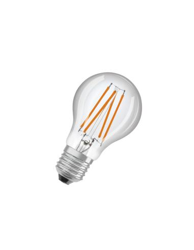Bombilla LED LEDVANCE A E27 Transparente 4,9W 470Lm 2700K IP20  320 ° [LV-4099854048197]