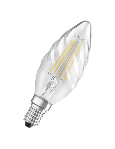 Bombilla LED LEDVANCE B E14 Transparente 3,4W 470Lm 4000K Regulable IP20  300 ° [LV-4099854060632]