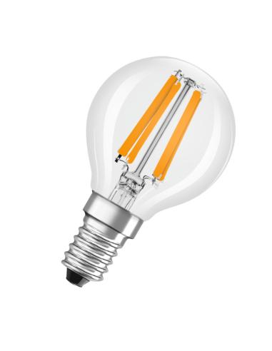 Bombilla LED LEDVANCE P E14 Transparente 4,2W 470Lm 2700K Regulable IP20  300 ° [LV-4099854065750]