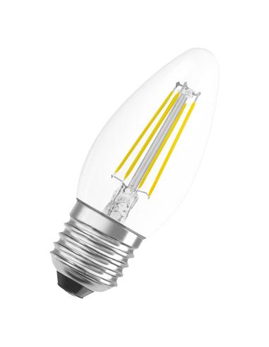 Bombilla LED LEDVANCE B E27 Transparente 4W 470Lm 2700K IP20  300 ° [LV-4099854069277]