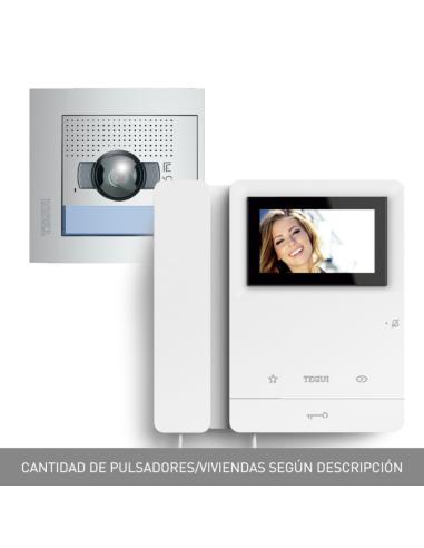 LEGRAND-Kit Video 1 Vivienda 2 Hilos, Placa Sfera New y Un Monitor Serie 8 [SON-378111]