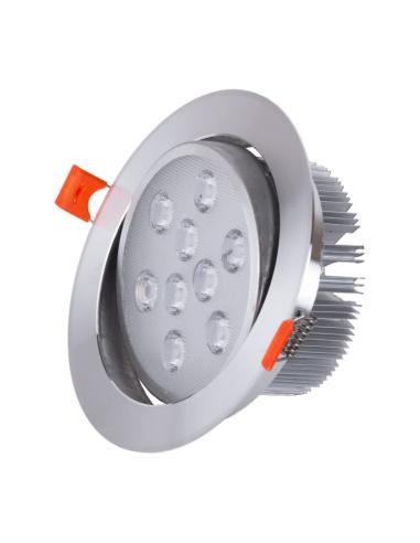 Foco Downlight LED 9W 900Lm  Circular 40.000H [HO-LEDDOWN-9W-CW]