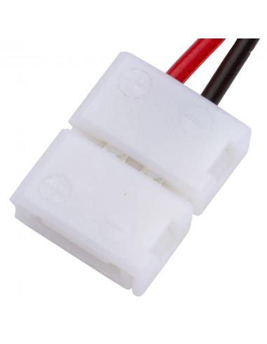 Conector Tira LED SMD3528/2835 2 Vías Simple 12/24VDC