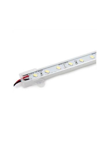 Tira 60 LED 14.4W 840Lm CRI85  SMD5630 12VDC Alta Luminosidad 14,4W x1M 40.000H [PF-LB-5630W60-12-CW]-Blanco Frío