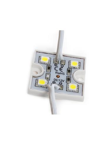 Módulo 0.6W 26Lm  4 LED SMD3528 40.000H [US-LMP3528W4-0001]