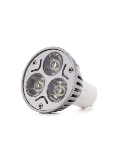 Bombilla LED GU10 3W 300Lm  40.000H [JL-GU10-3X1W-A-CW]