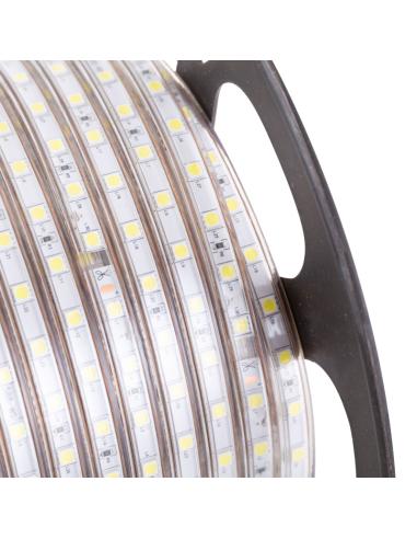 Tira 60 LED/M 500W 42.000Lm SMD5050 220VAC IP65 x50M 40.000H  [HO-220-60-50M]