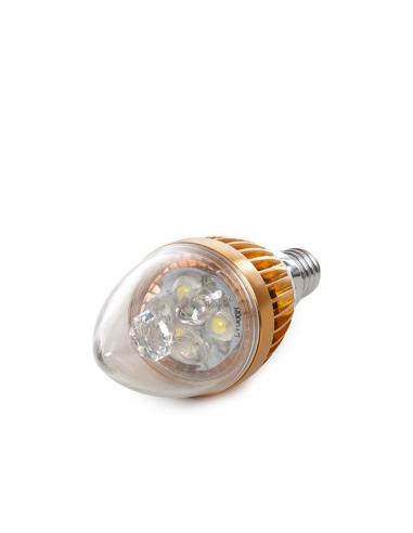 Bombilla LED E14 3W 240Lm  12VAC/Dc 40.000H [JL-12V-E14-3W-CW]