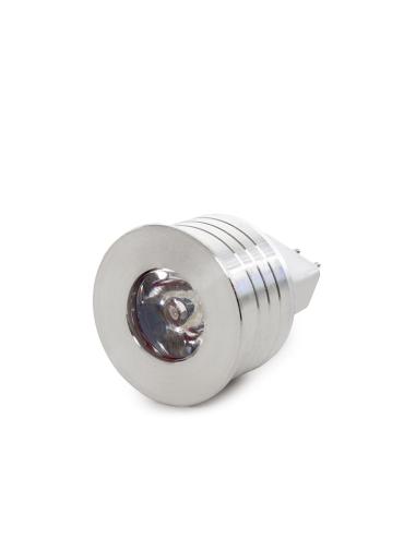 Bombilla LED GU5,3 1W 90Lm  12V 40.000H [PL-187201-MR16-30-CW]