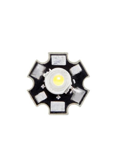 LED High Power 3W 220Lm  45X45 Disipador  [CH-LED-3W-45MIL-D-CW]