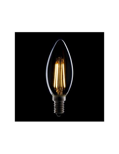 Bombilla LED E14 4W 273Lm 2000ºK Filamento 40.000H [HO-J14DHA42-WW]