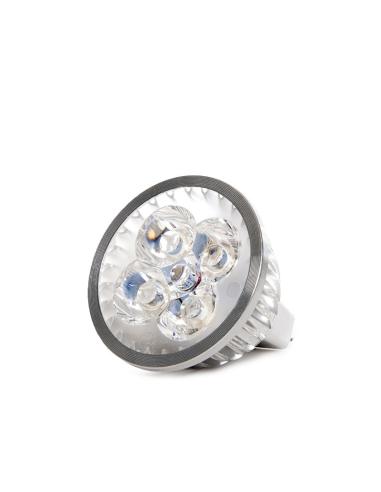 Bombilla LED GU5,3 4W 300Lm  MR16 24V Epistar 40.000H [CA-MR16-24V-4W-CW]