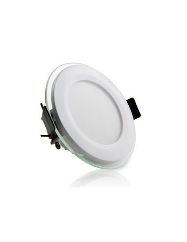 Foco Downlight LED 6W 450Lm  Circular   Cristal Ø95Mm 40.000H [GR-MB01-6W-O-CW]