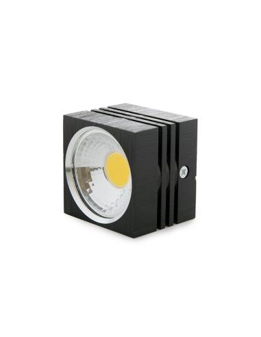 Foco Downlight LED  Superficie 3W 252.2Lm 3000ºK Cuadrado 40.000H [BF-MZ3002-3W-B-R-WW]