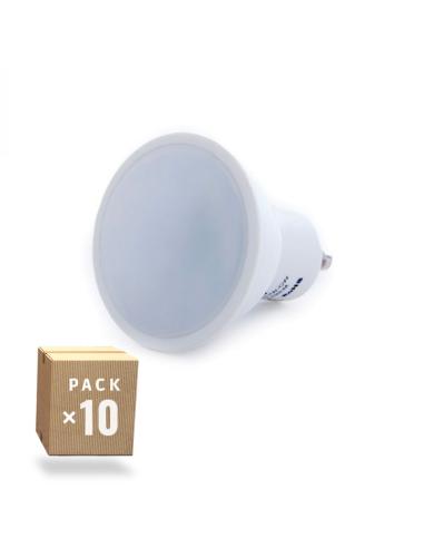 Pack 10 Bombillas LED GU10 7W 520Lm  10 40.000H [SKY-GU10-7W-CW-PK10-AP]