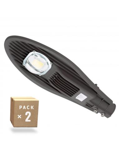 Pack 2 Farolas LED 50W 4320Lm   [NE-DY-STN50W-CW-PK2-AP]