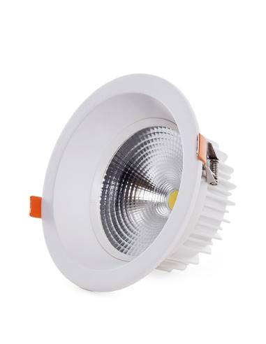 Foco Downlight Circular LED 15W 1.500Lm  Anti-Deslumbrante UGR19 40.000H [HO-DL-AD-COB-15W-CW]