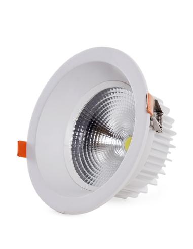 Foco Downlight Circular LED 24W 2.400Lm  Anti-Deslumbrante UGR19 40.000H [HO-DL-AD-COB-24W-CW]