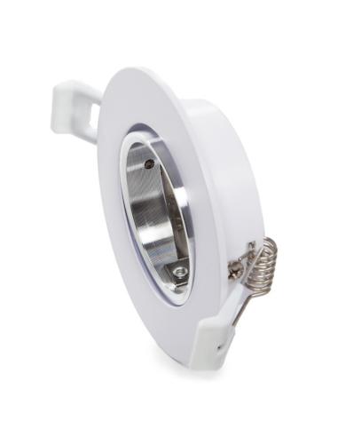 Aro Foco Downlight  Circular Blanco 92MM