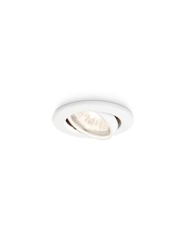 Aro Empotrable Philips Enif Circular Blanco GU10  [PH-8718696133361]