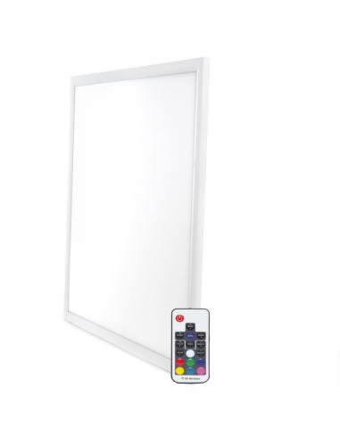 Panel LED Superslim 30W 60x60Cm RGB Control Remoto 40.000H [HO-P-RGB-30W]