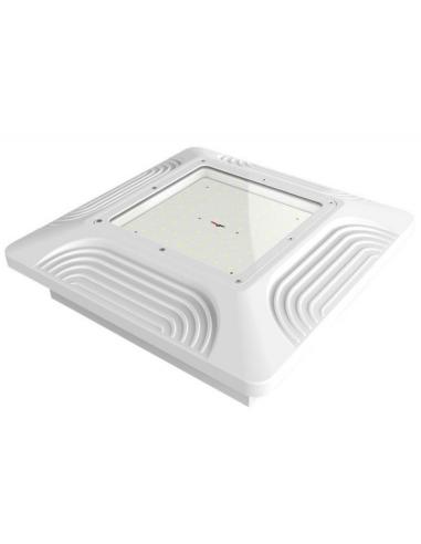 Luminaria LED 50W 6.500Lm  IP65 Gasolineras Empotrada PRO 40.000H [WR-CP050-E-CW]