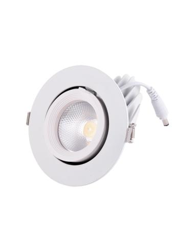 Foco Downlight LED 20W 2000Lm 4000ºK Circular Orientable 40.000H [HO-COB-C-OR-20W-W]