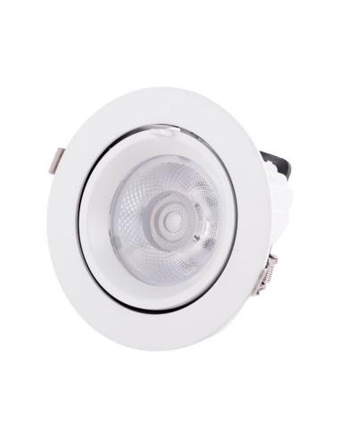 Foco Downlight LED 30W 3000Lm 4000ºK Circular Orientable 40.000H [HO-COB-C-OR-30W-W]