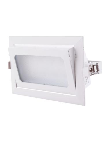 Foco Downlight LED 40W 4800Lm 4000ºK Rectangular Orientable 40.000H [HO-COB-R-OR-40W-W]