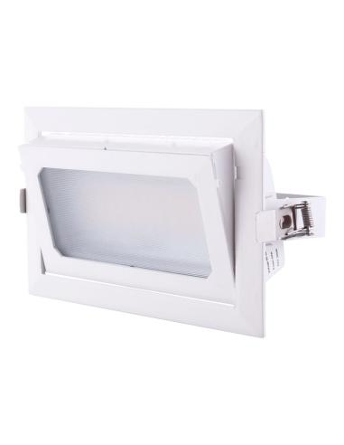 Foco Downlight LED 50W 6000Lm 4000ºK Rectangular Orientable 40.000H [HO-COB-R-OR-50W-W]