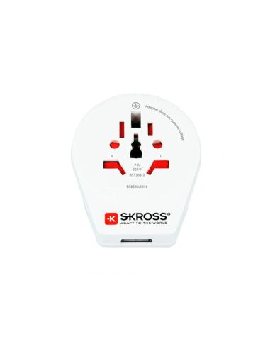 Adaptador Mundial A Reino Unido con Usb Skross 1500267 [E3-40911]