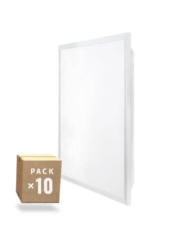 Pack 10 Panel LED 40W 4.000Lm  60x60Cm Enrejado UGR19 40.000H [HO-PG-600x600-40W-CW-PK10]