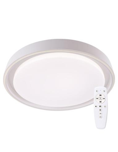 Plafón LED 27W 2.700Lm Redondo BiColor "Sara" CCT Seleccionable 40.000H [HO-CCT-LED03]