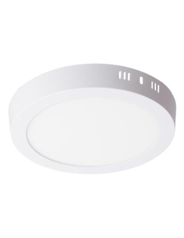 Plafón Circular LED 18W 1,793Lm Driver Lifud Flicker Free IP20 30,000H [WR-MYSR-18-CW]