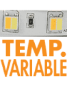 Tiras de LEDs con Temperatura de Color Variable
